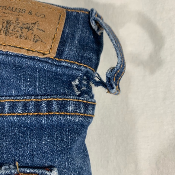 Women's Cutoff Levi's 515 Shorts Size 6 S - Picture 5 of 7